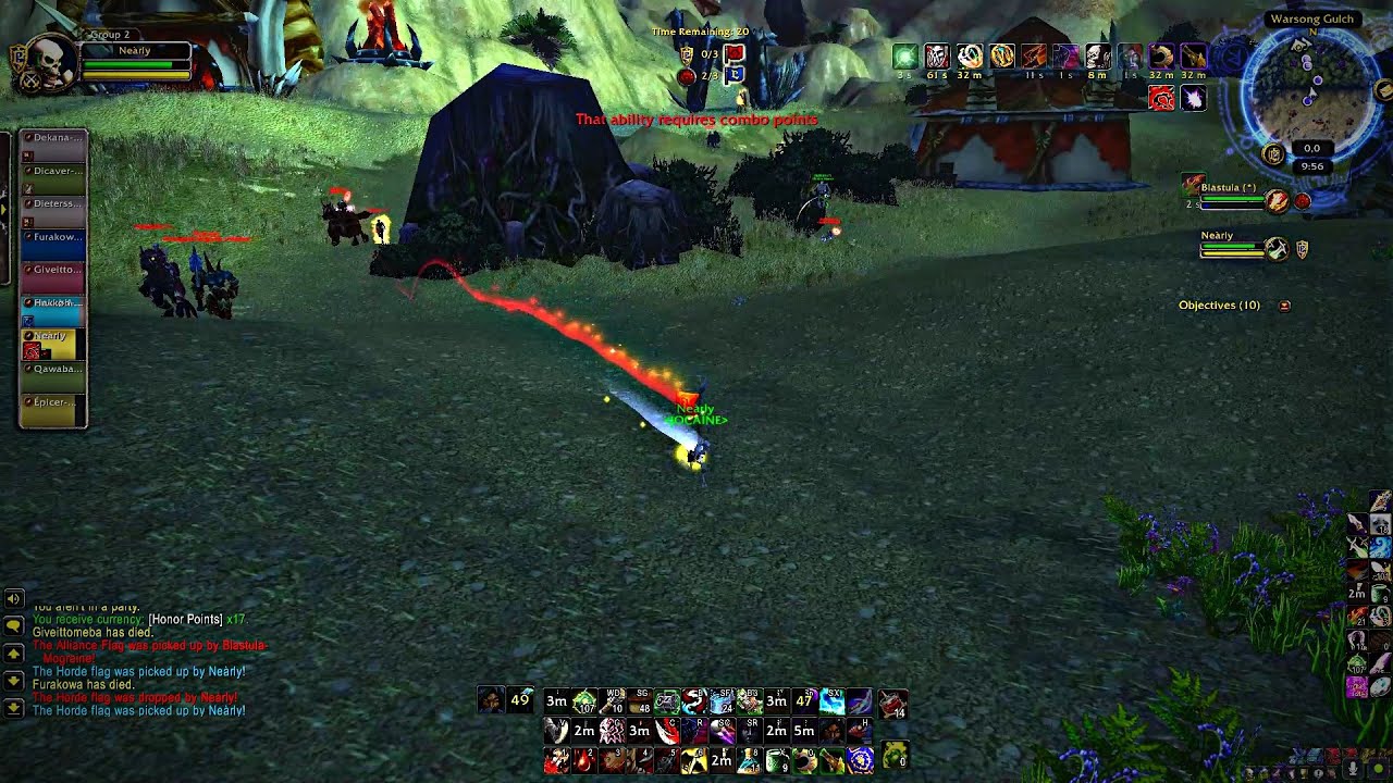 Rogue PvP Mastery: WSG DOMINATION - Classic WOTLK