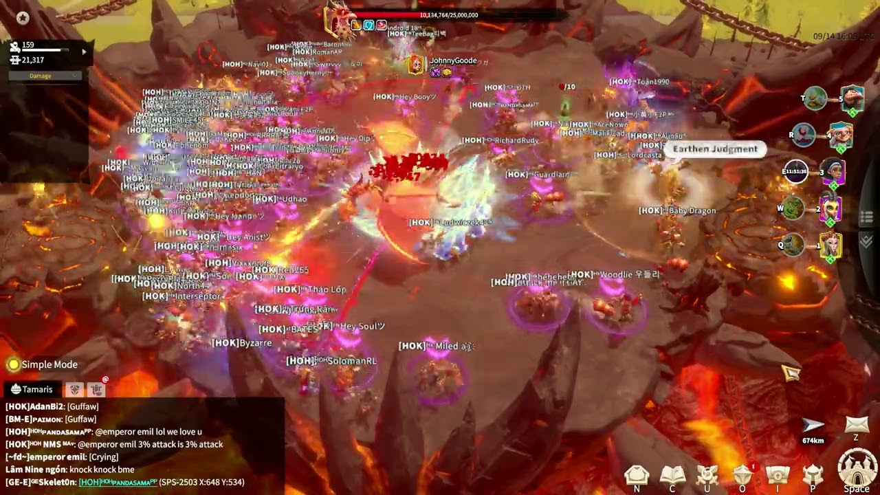 HOK HOH  takes Dragon in 3 min