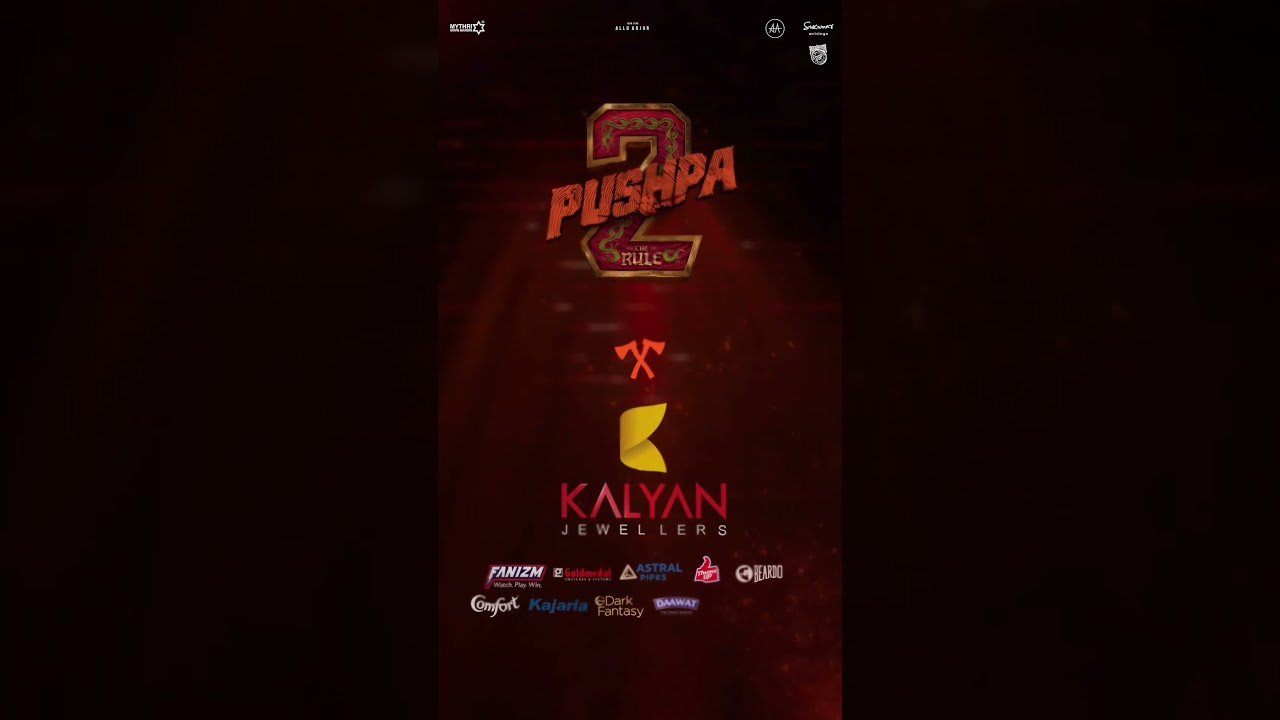 THE BIGGEST BRAND COLLABORATION FOR ANY FILM | #Pushpa2TheRule | Allu Arjun | Sukumar