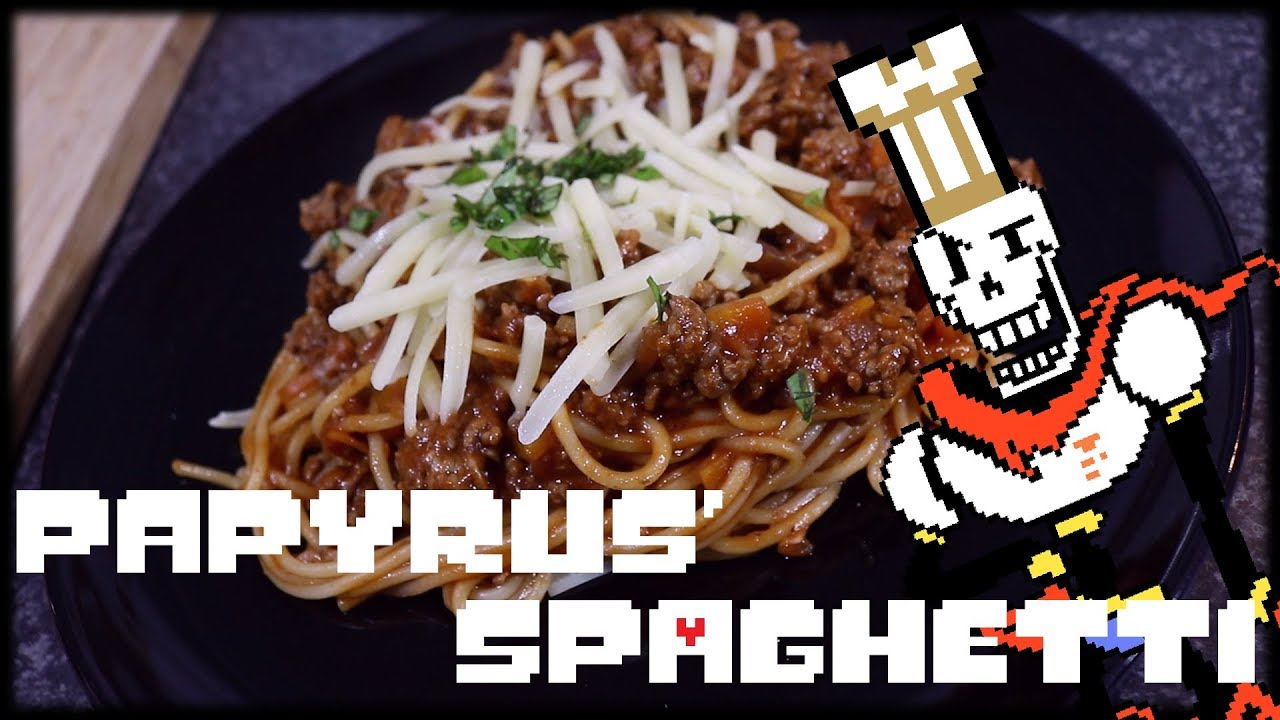 Papyrus' Spaghetti Recipe! (UNDERTALE)