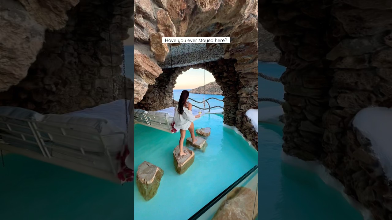 It&rsquo;s the Calilo hotel in Greece! #luxury #hotel #fy #shorts