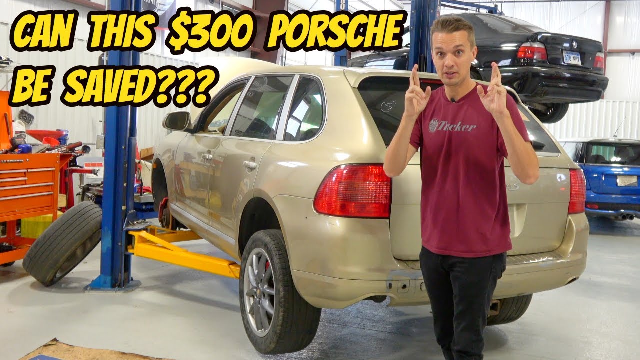 Starting My $300 Porsche Cayenne S After Replacing the Destroyed V8 Engine