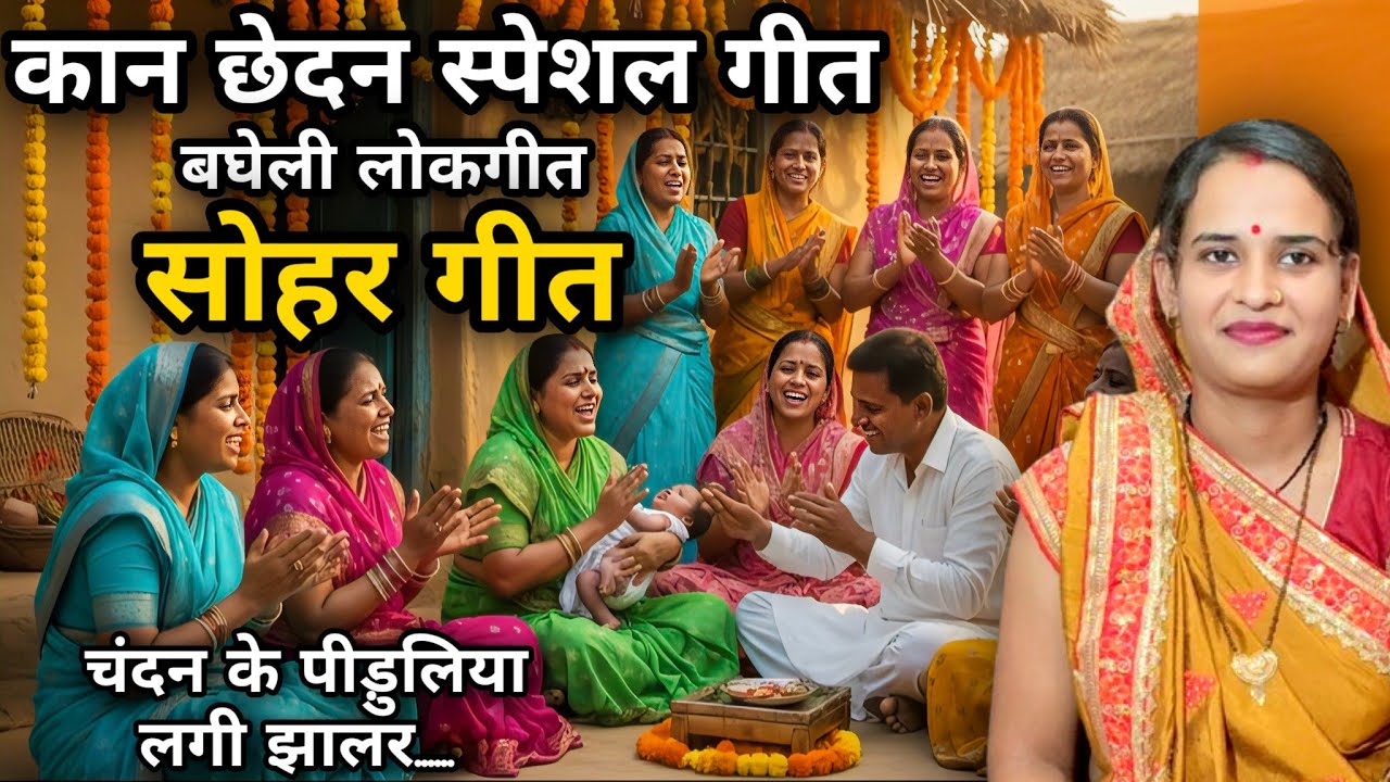बघेली लोकगीत | सोहर गीत | कान छेदन समारोह स्पेशल | Neha Singh | Desi Folk Song