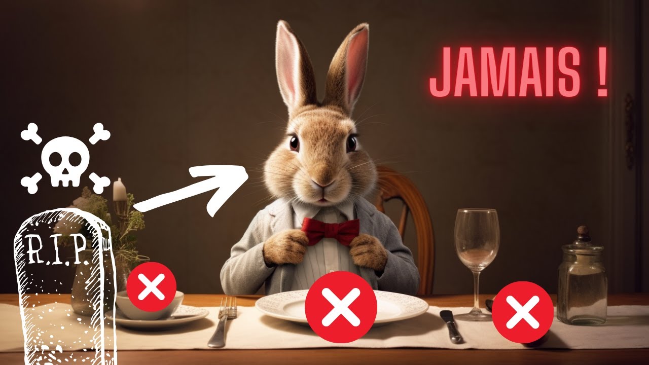 12 ALIMENTS TOXIQUES et DANGEREUX pour les LAPINS !🐰