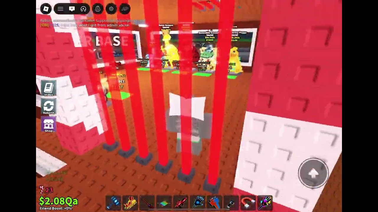 ADMIN ABUSE DAY I GOT OPPP STUFFFF OMGG