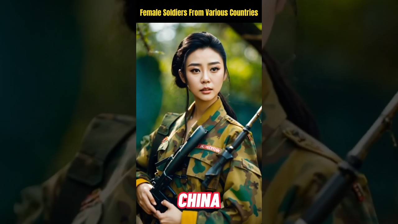 Prajurit Wanita Dari Seluruh Dunia #beritamiliter #militer #military #militaryindonesia