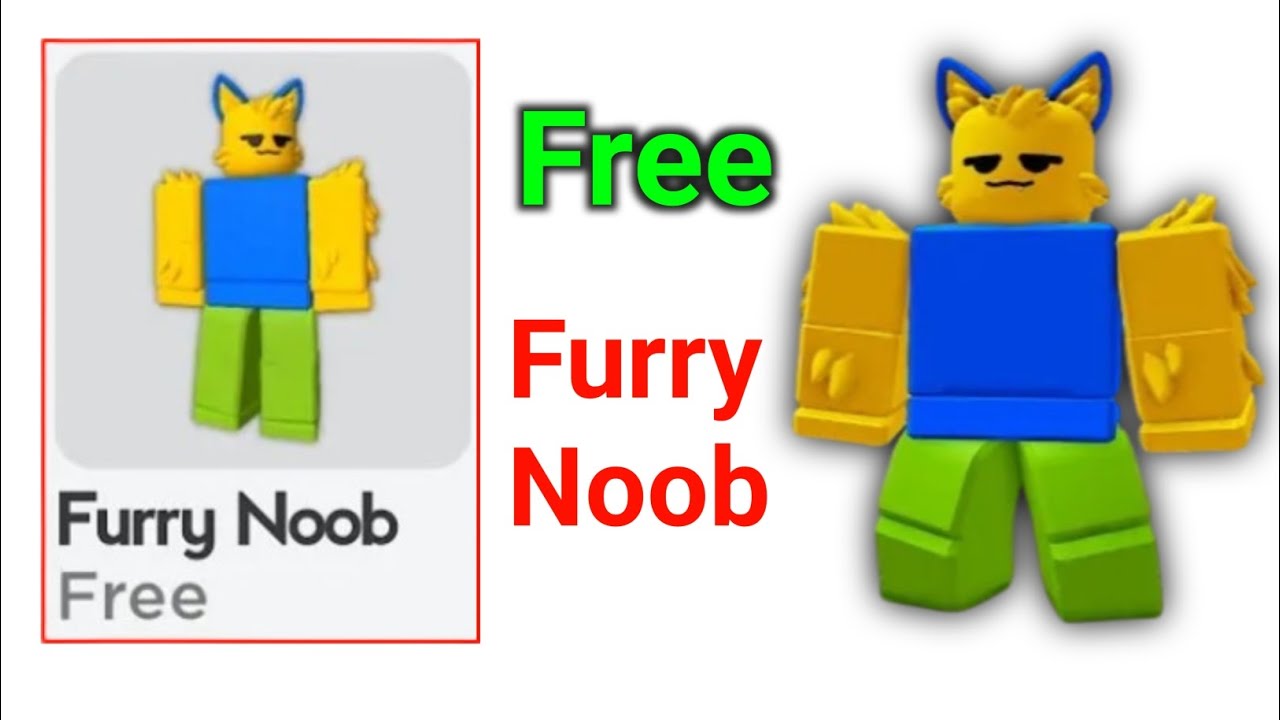 How to Get Free Furry Noob in Roblox | Free Items in Roblox (Update 2025)