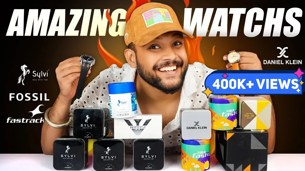 UNBOXING: Best Men Watches Haul Review 2023 | Fossil, Sylvi, Fastrack, Daniel Klein | ONE CHANCE