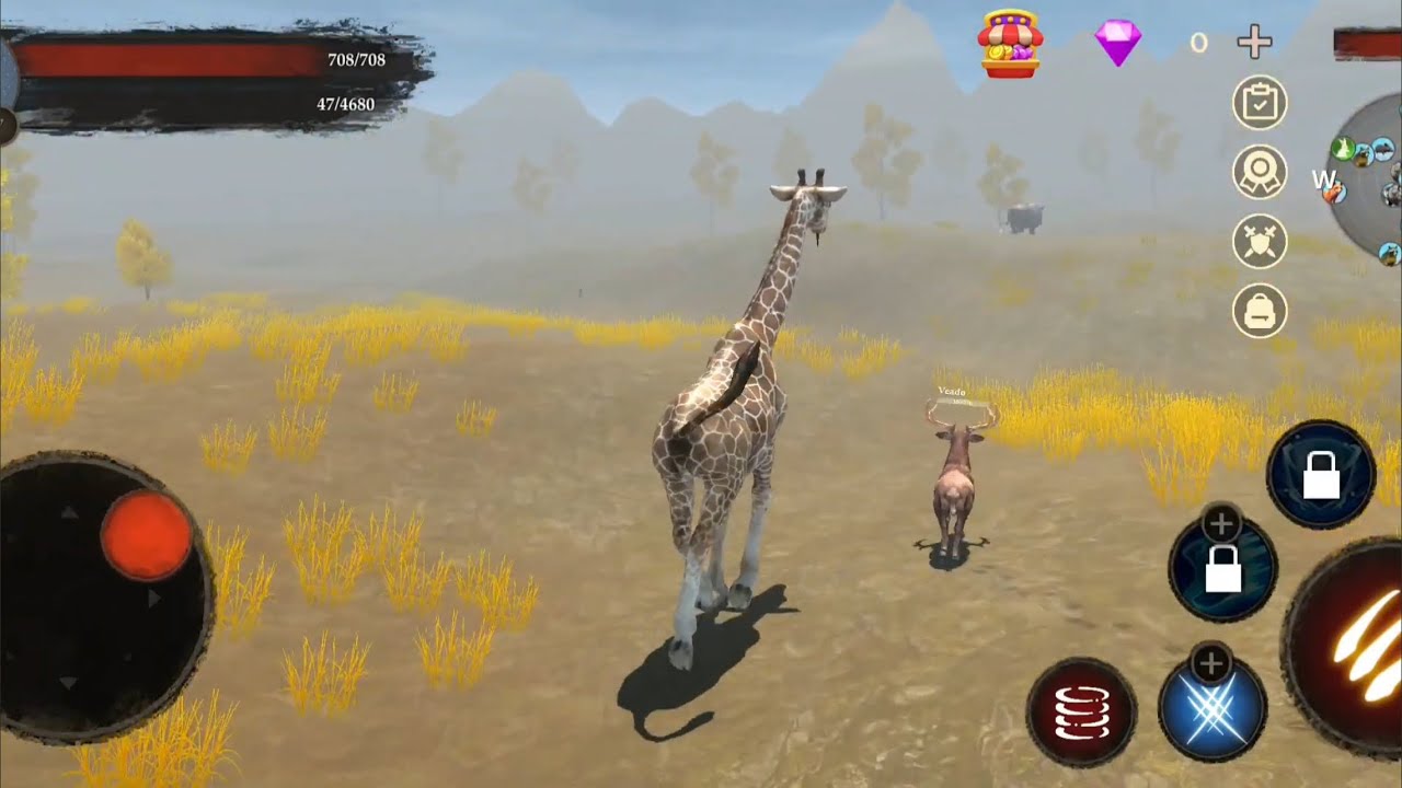 Best Dino Gamer- The Giraff Living Hunting Simulator Android Gameplay#giraffe #dinosaur #games