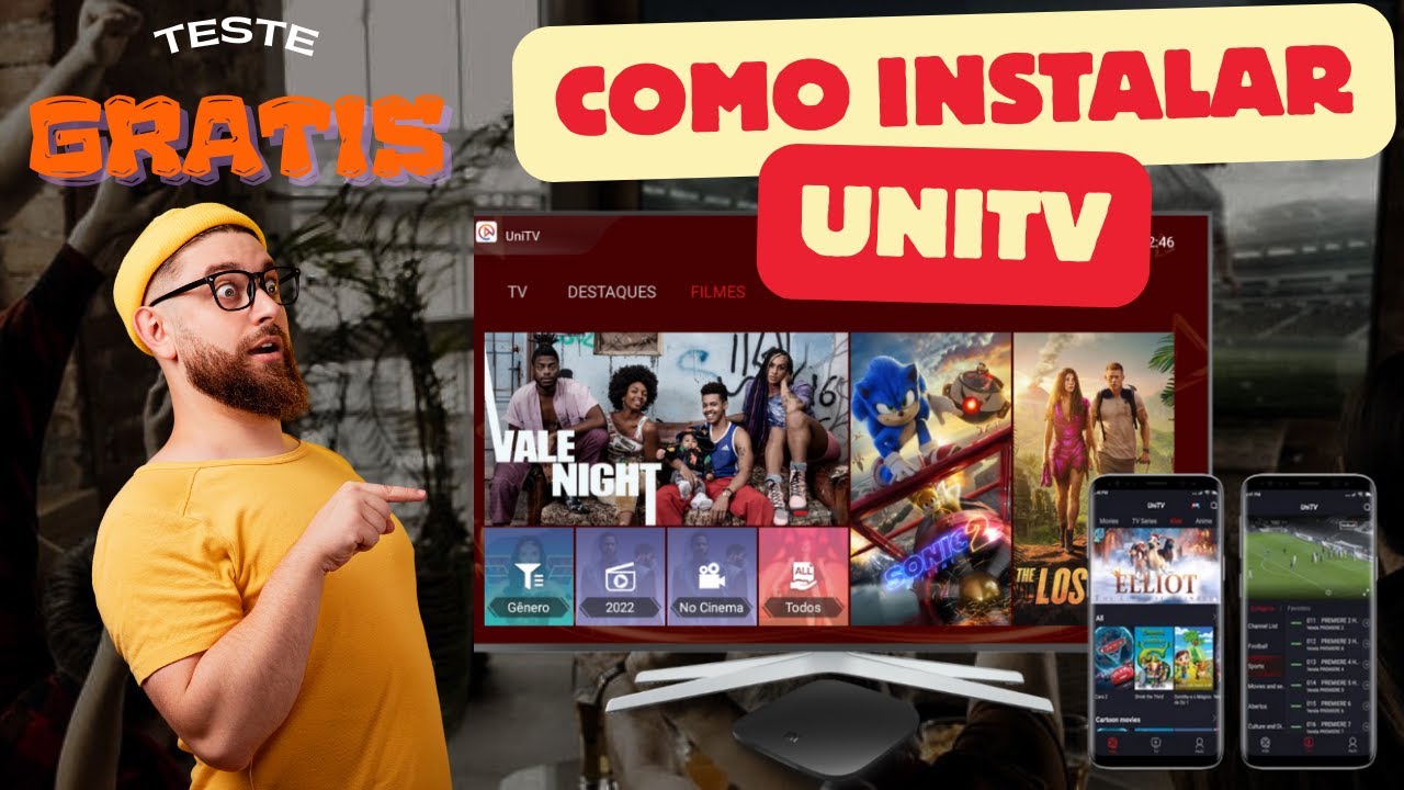 Como Instalar, Testar Grátis e Recarregar UniTv!