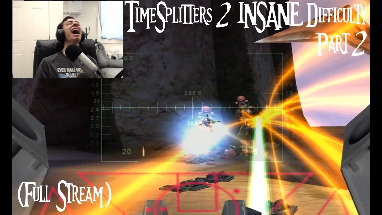 TimeSplitters 2 INSANE Story Difficulty Part 2 (Full Stream)