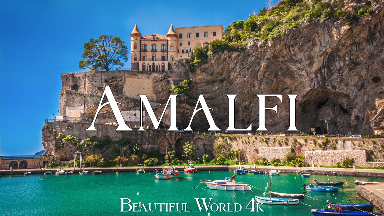 Amalfi Coast 4K 🌊 Dramatic Cliffs, Azure Seas and Italy&rsquo;s Coastal Masterpiece
