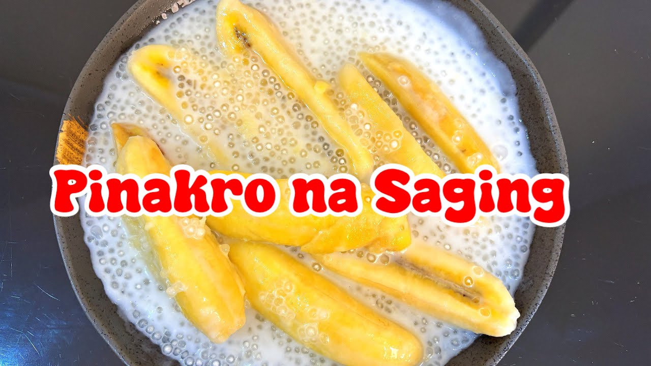 How to cook Pinakro na Saging?