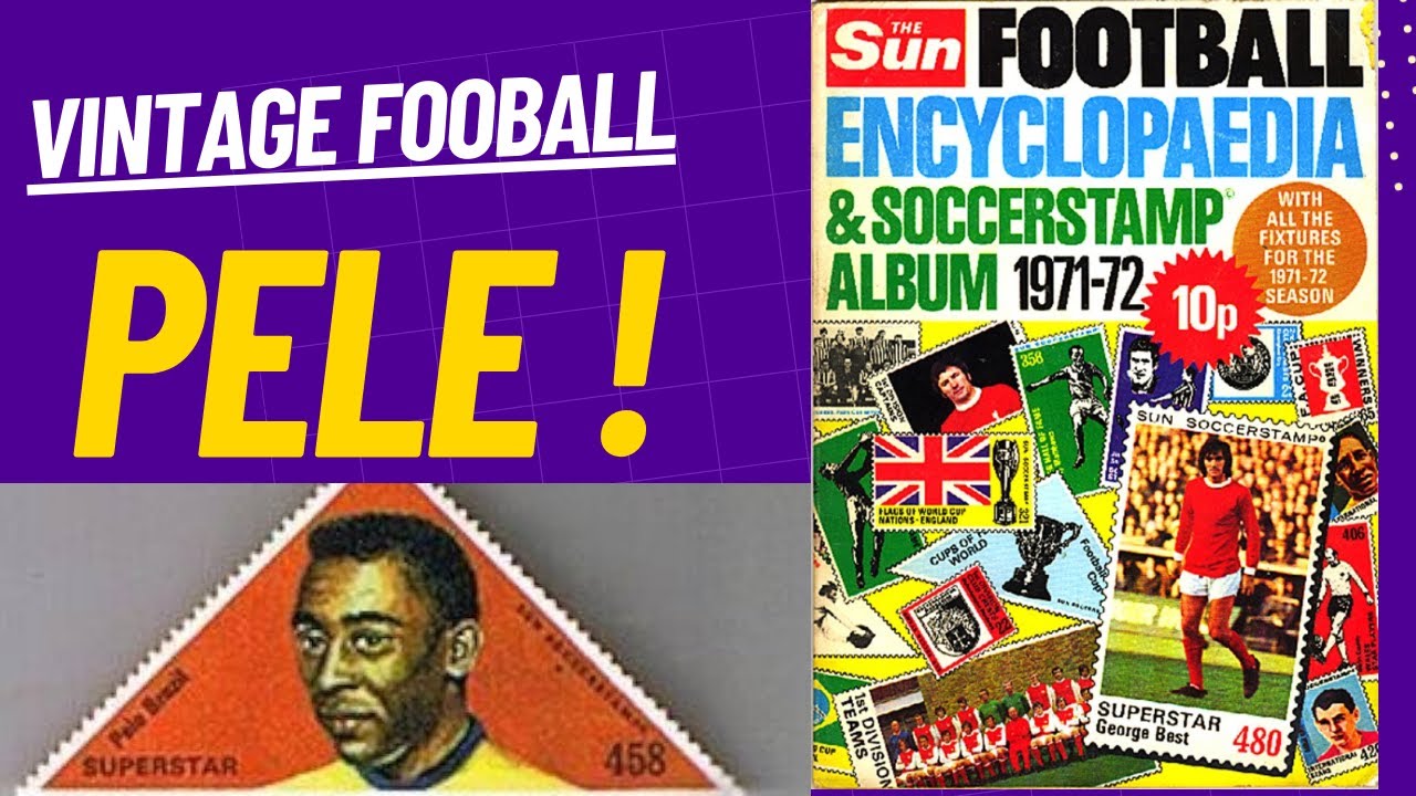 Vintage Soccer Haul   1971 Sun Stamps   Pele   George Best   Bobby Moore Cards plus MGC Graded Footb