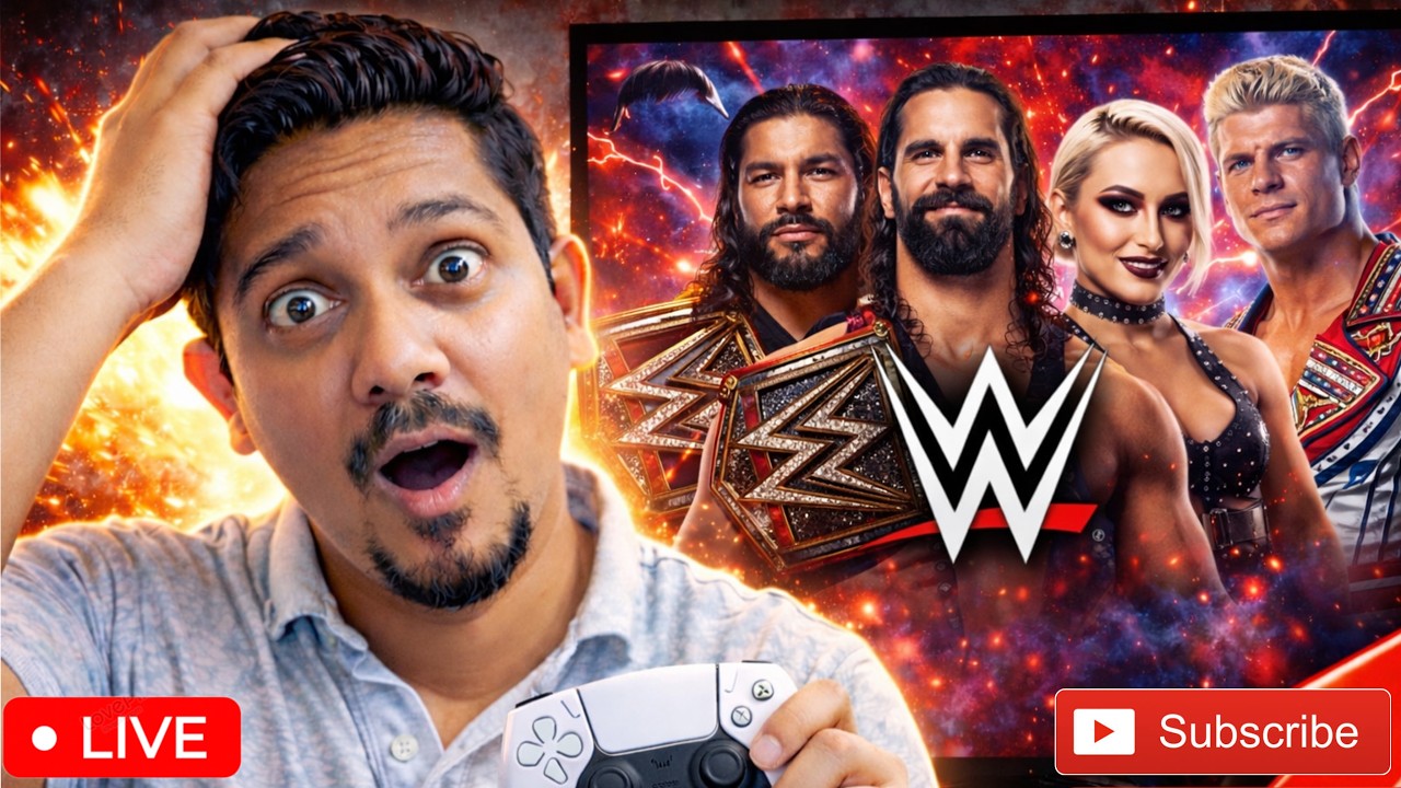 WWE LIVE 🔥 Dream Matches, Title Fights & Royal Rumble Mode! #wwe #wrestling #shortsfeed #shorts