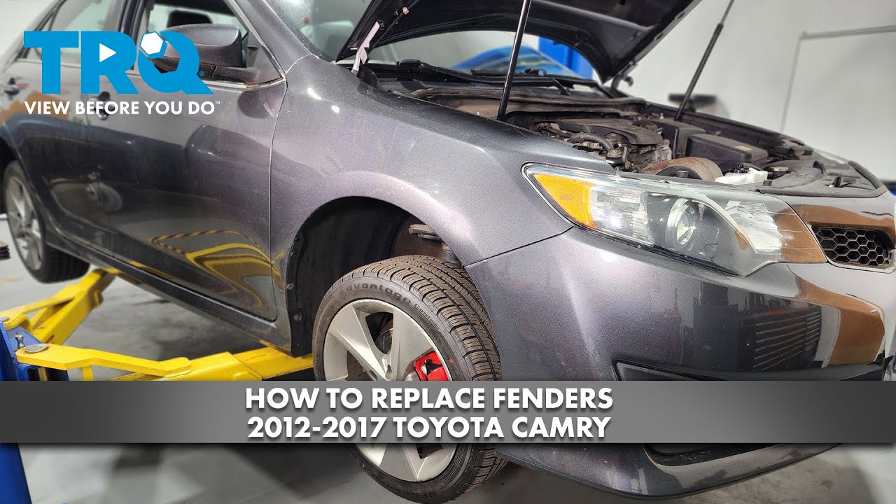 How to Replace Fenders 2012-2017 Toyota Camry