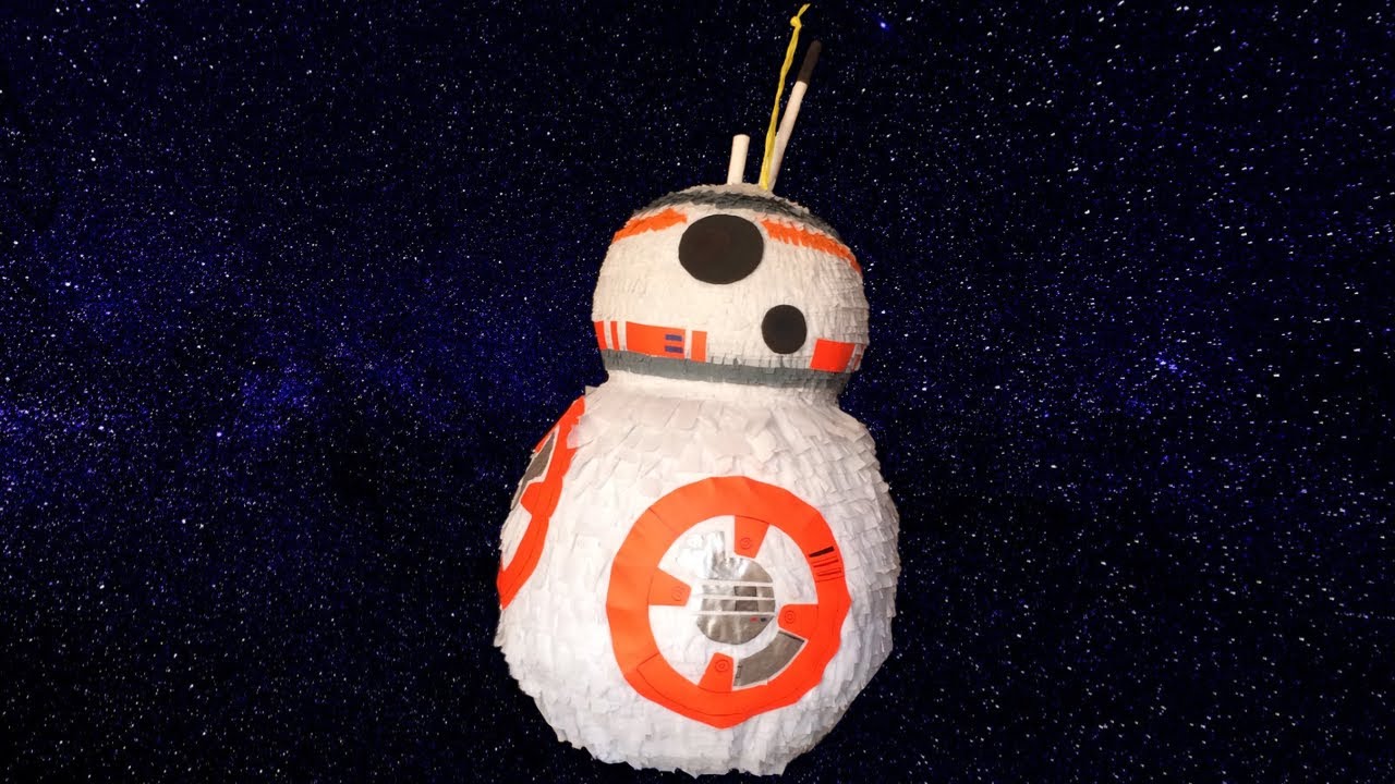 ¿Cómo hacer piñata BB8? - STAR WARS