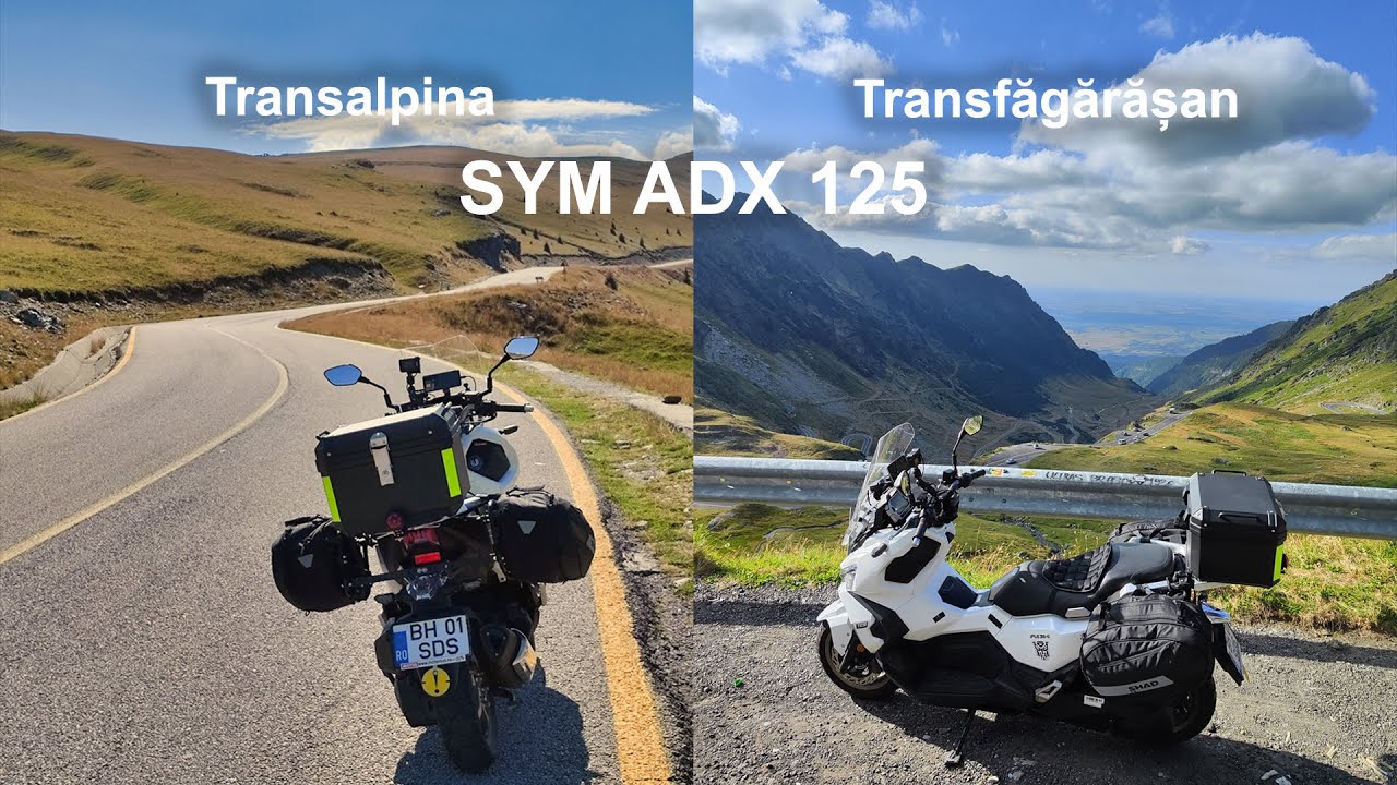 SYM ADX 125 Transalpina & Transfăgărășan