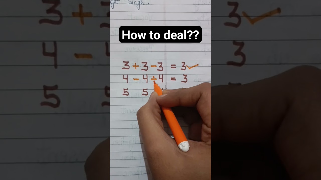 Math puzzle😱#mathstricks#logic#mathematica#math hack