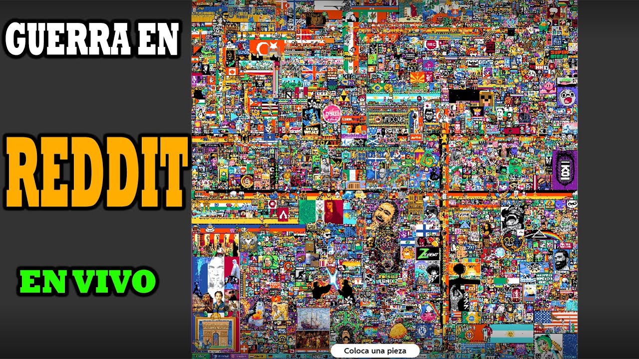GUERRA EN REDDIT / APOYEMOS A LA COMUNIDAD CON MUESTRO PIXEL !!
