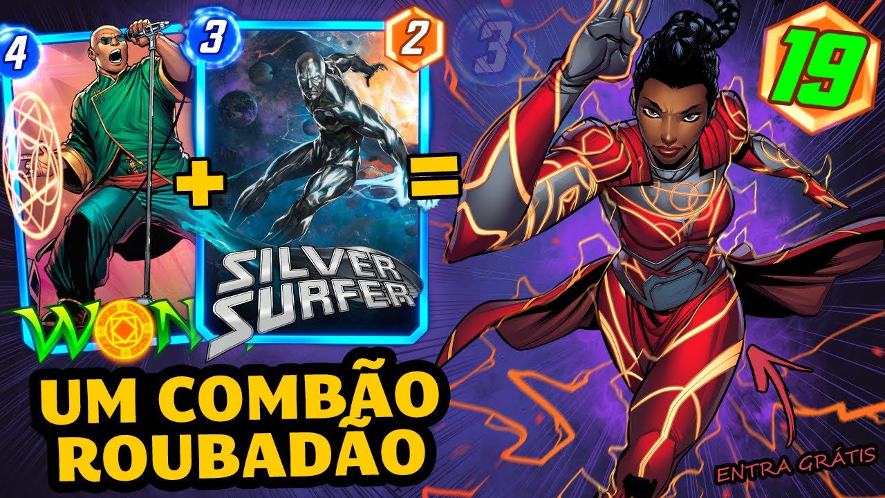 COM ESSE COMBO, ATÉ A MAKKARI VIRA META FÁCIL [Sera Surfer Tox] |Marvel Snap|