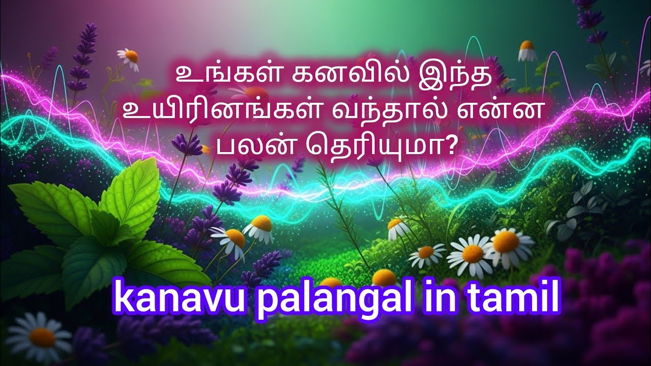 கனவுப் பலன்கள்/kanavu palangal in tamil/Ponmagal