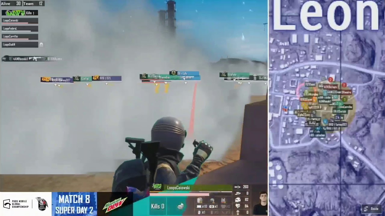 Execute 🇺🇸 vs Loops Esports 🇧🇷 | PUBG MOBILE Global Championship | Week 1 Super Day 2
