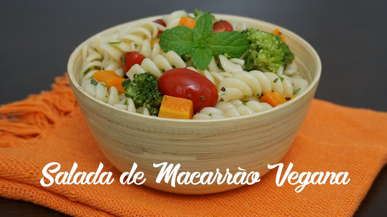 SALADA DE MACARRÃO VEGANA