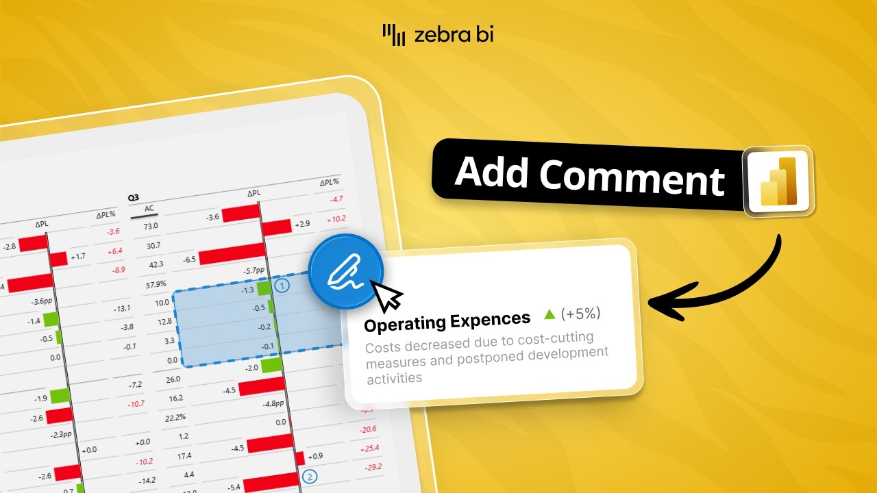How to Add Comments in Power BI: 3 Practical Ways [2026 Guide] | Zebra BI