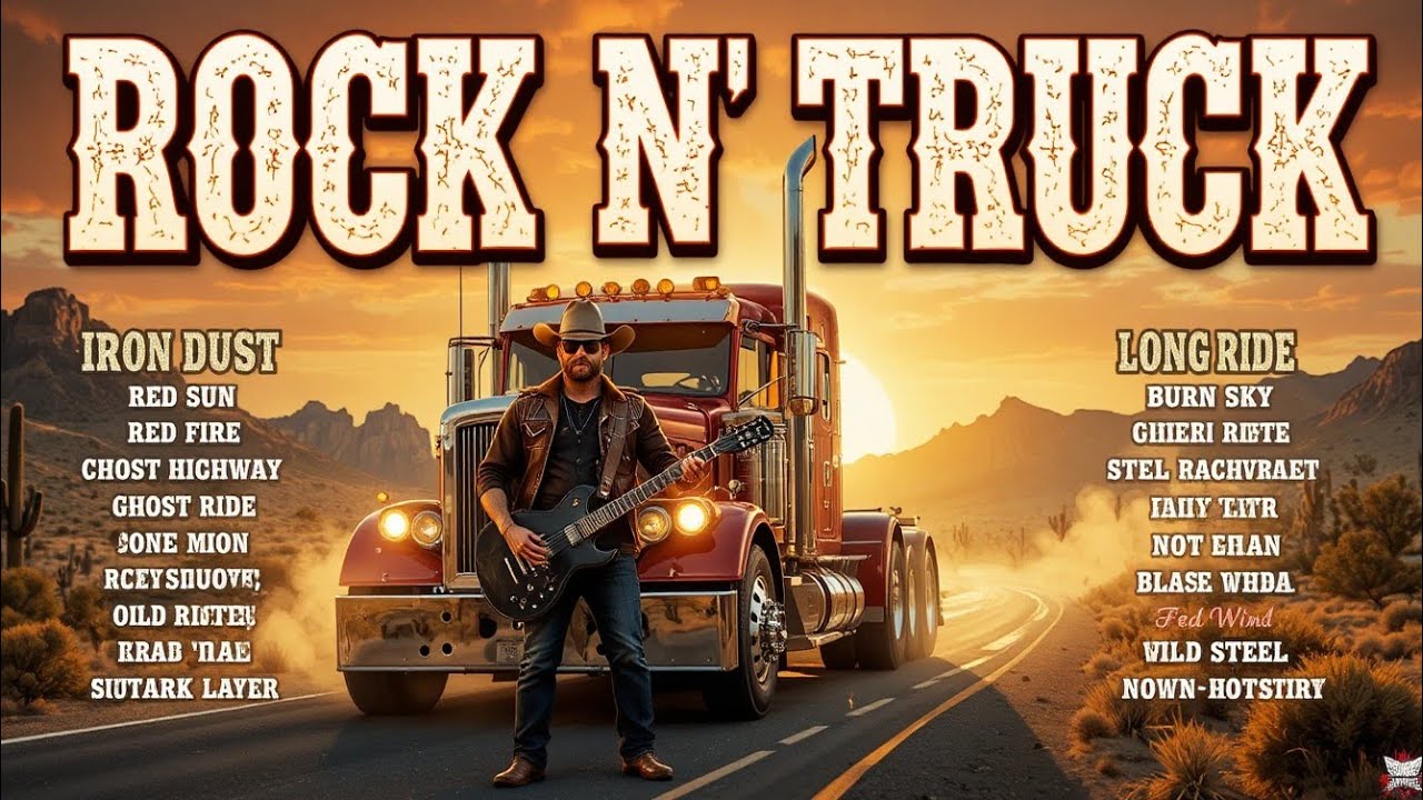 Rock N Truck Mix Playlist &ndash; Chrome Engines & Rebel Souls  | Feel the Roar of the Southern Highway.
