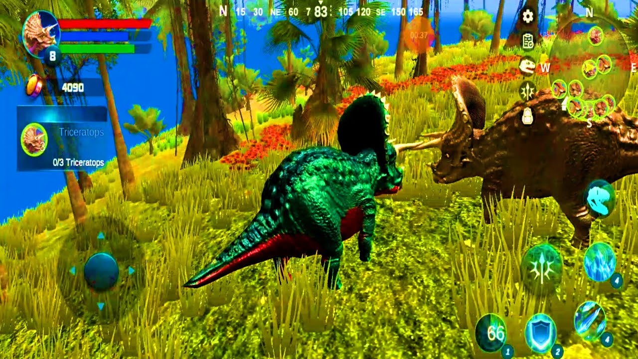 Triceratops Simulator - Android Gameplay #25 - Dinosaur Simulator