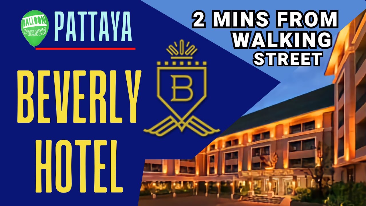 2 MINUTES FROM WALKING ST!  1500 BAHT AT THE BEVERLY HOTEL PATTAYA
