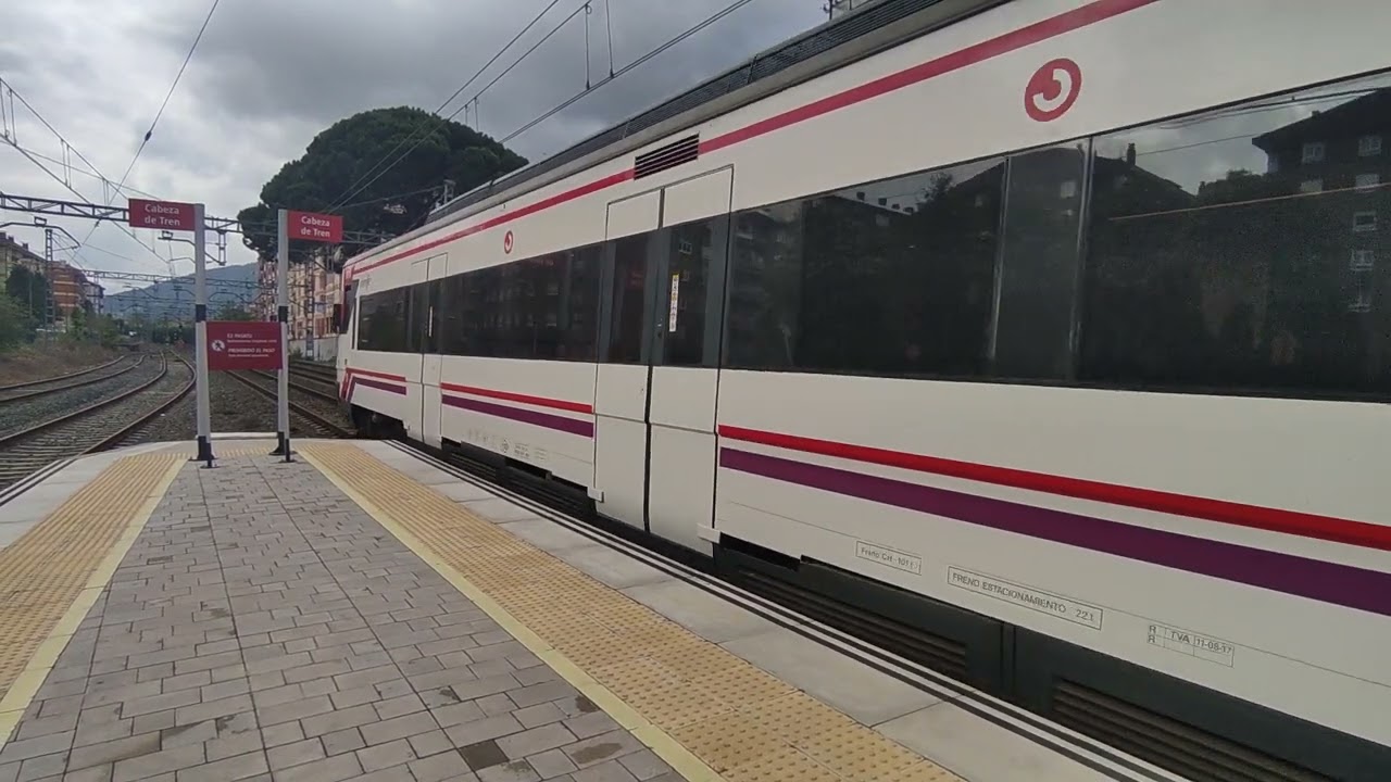 renfe serie 446 saliendo de Llodio