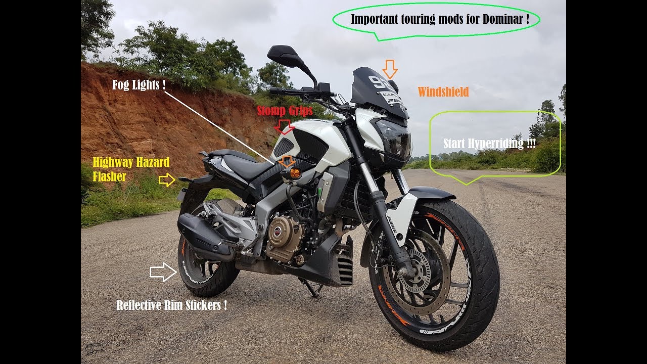 Very Important and useful mods for Dominar 400 | Touring Mods(4K) | Surprise in the end of video