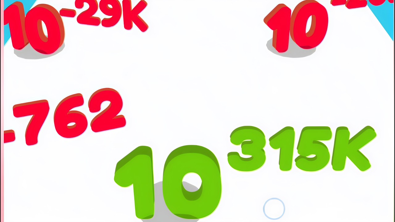 Big numbers Run and Merge - a lot of better satisfied numbers on the way for more higher score