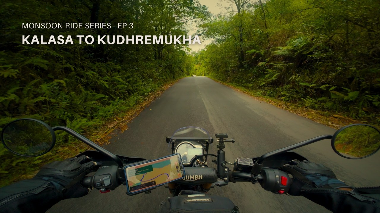 Through the Heart of Kudremukh 🌿| Kalasa → Kudremukh | Monsoon Ride Diaries Ep.3