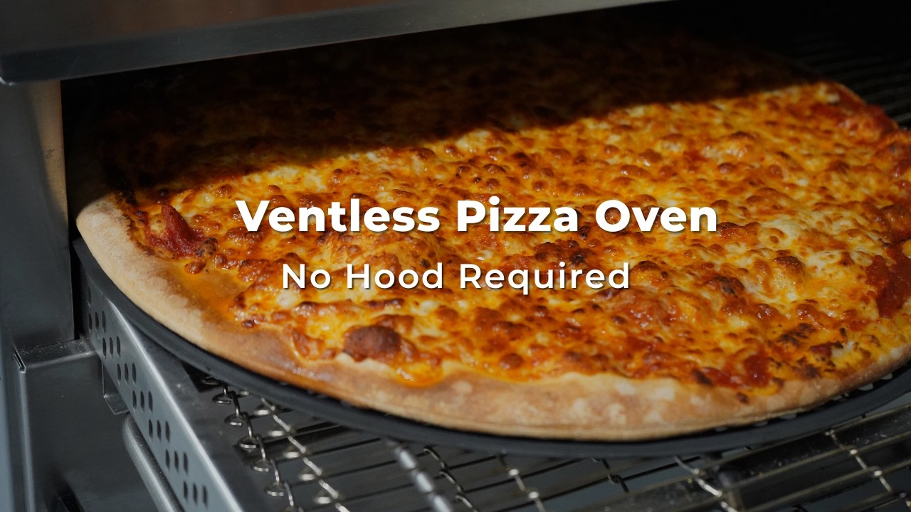 Middleby Marshall P638-E Ventless Pizza Oven | Commercial Hoodless Pizza Oven Demo