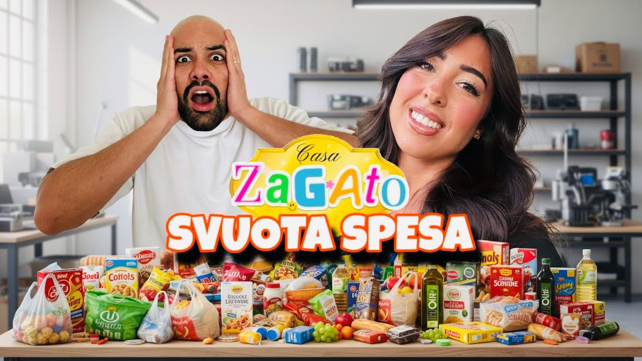 MEGA SVUOTA SPESA | GLORIA ZAGATO
