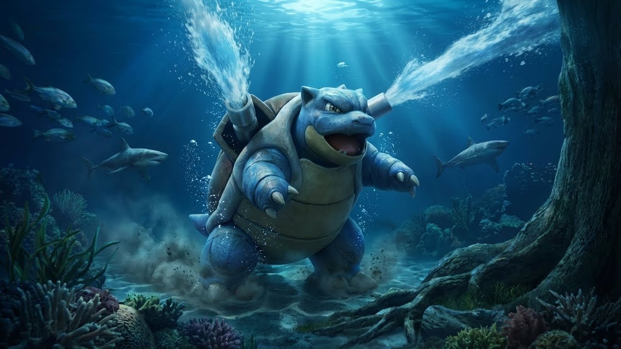 Real Life Pokémon – NatGeo: Squirtle → Blastoise | When the Gentle Turtle Becomes a Living Tank 🐢💧🔱