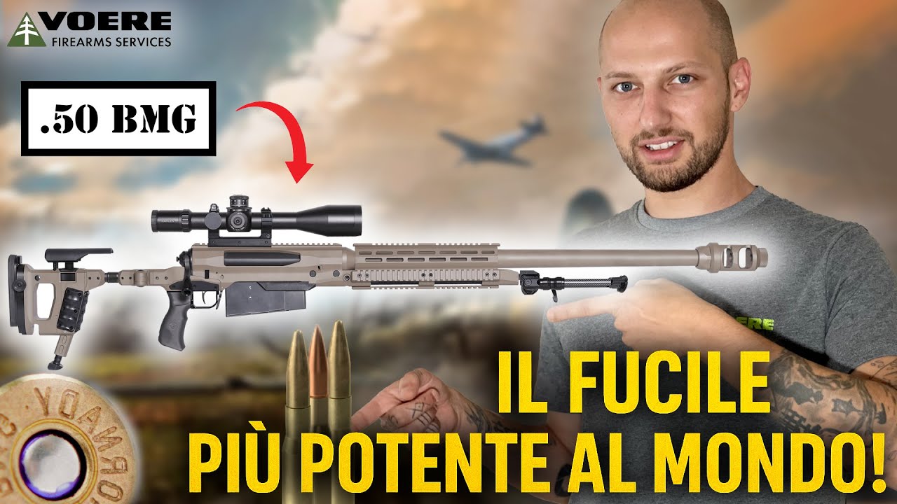 PROVO IL FUCILE PIU' POTENTE AL MONDO **50 BMG**