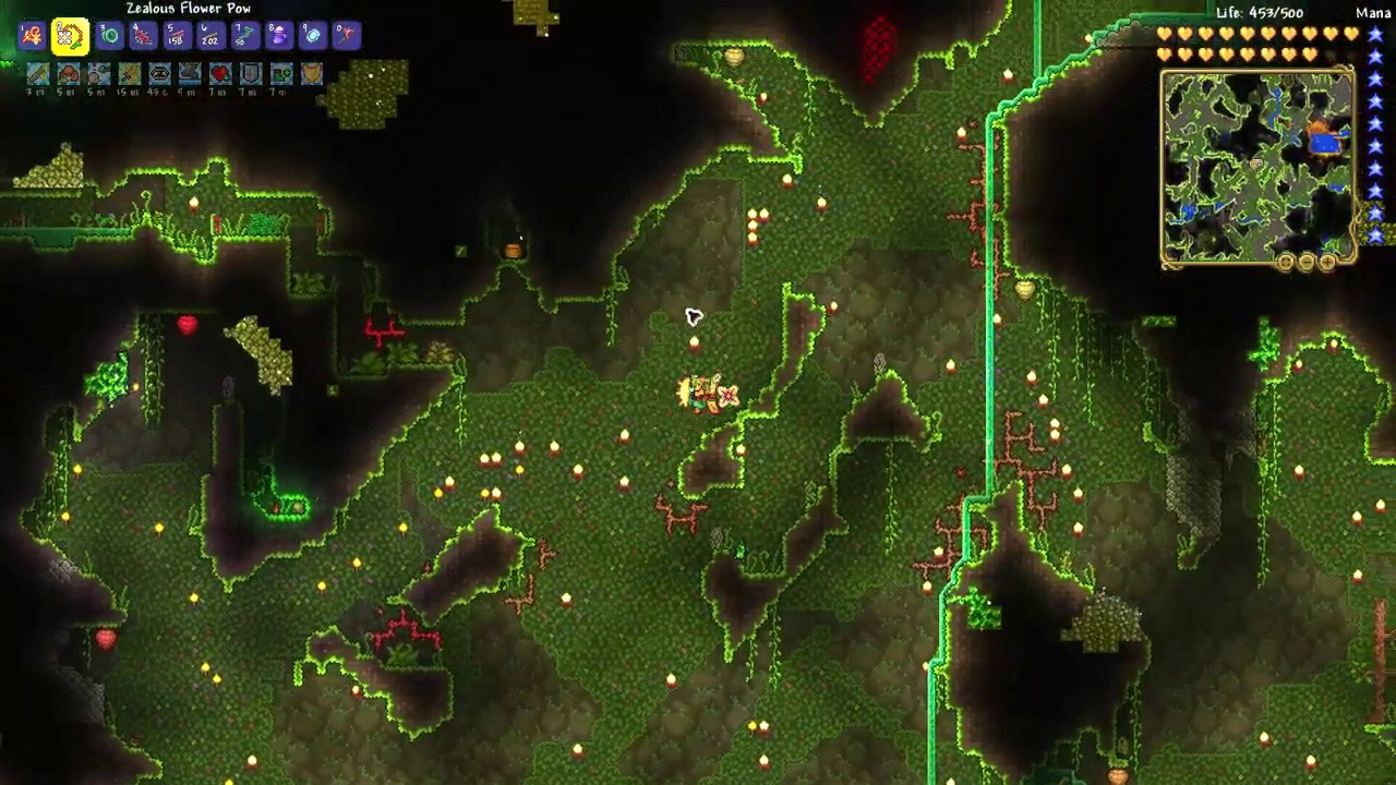 How to get Flower Pow - Terraria 1.4