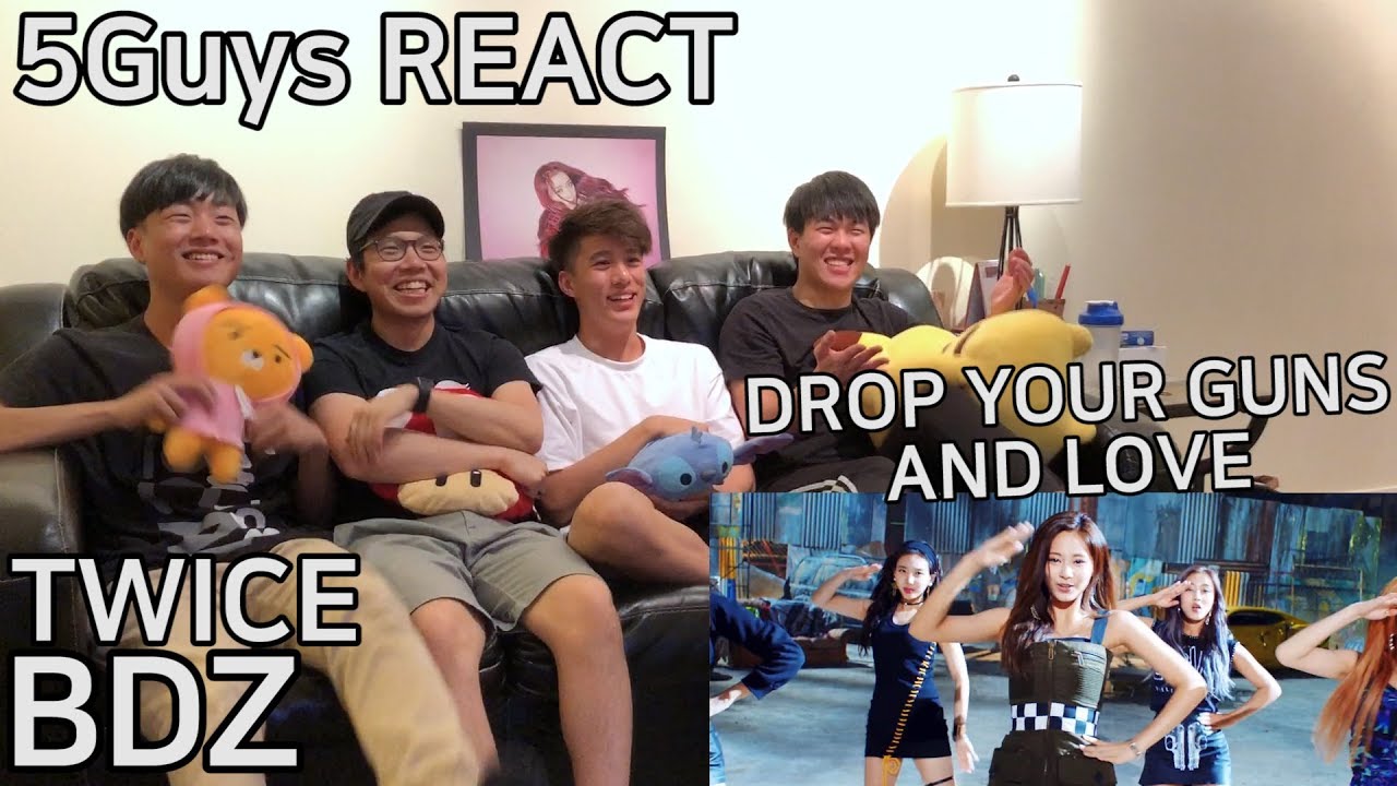 [ONCE FANBOYS] TWICE - BDZ (5Guys MV REACT)