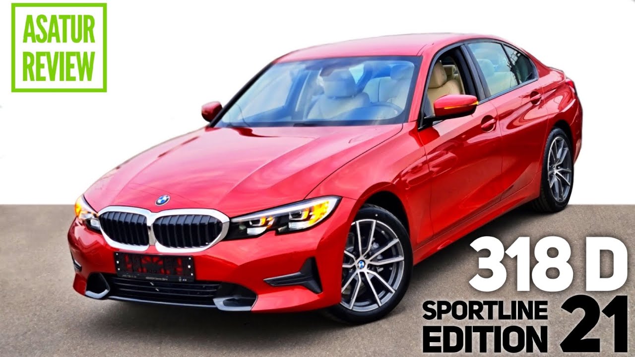 🇲🇽 Обзор BMW 318d G20 Sportline EDITION 21/ БМВ 318д Г20 Спортлайн Эдишн 21 Красный Мельбурн 2021
