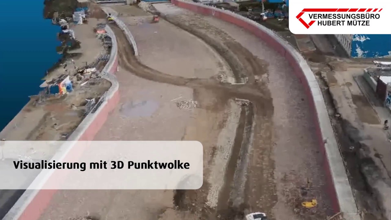 Drohnen-Befliegung und Visualisierungen als 3D-Punktwolken