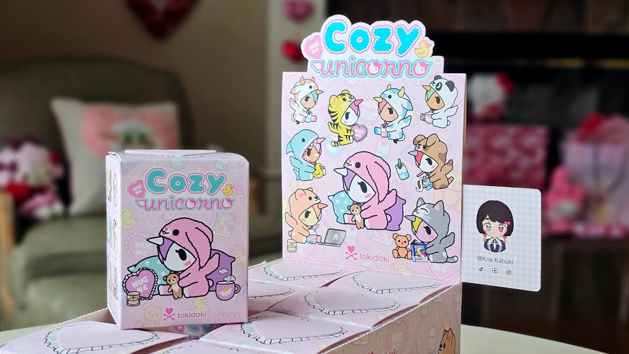 🩷 Tokidoki: Cozy Unicorno blind box case unboxing!