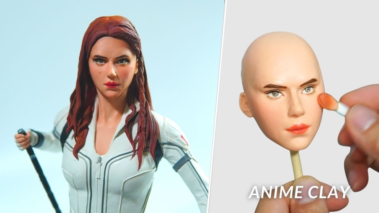 Sculpting Black Widow | Scarlett Johansson sculpture