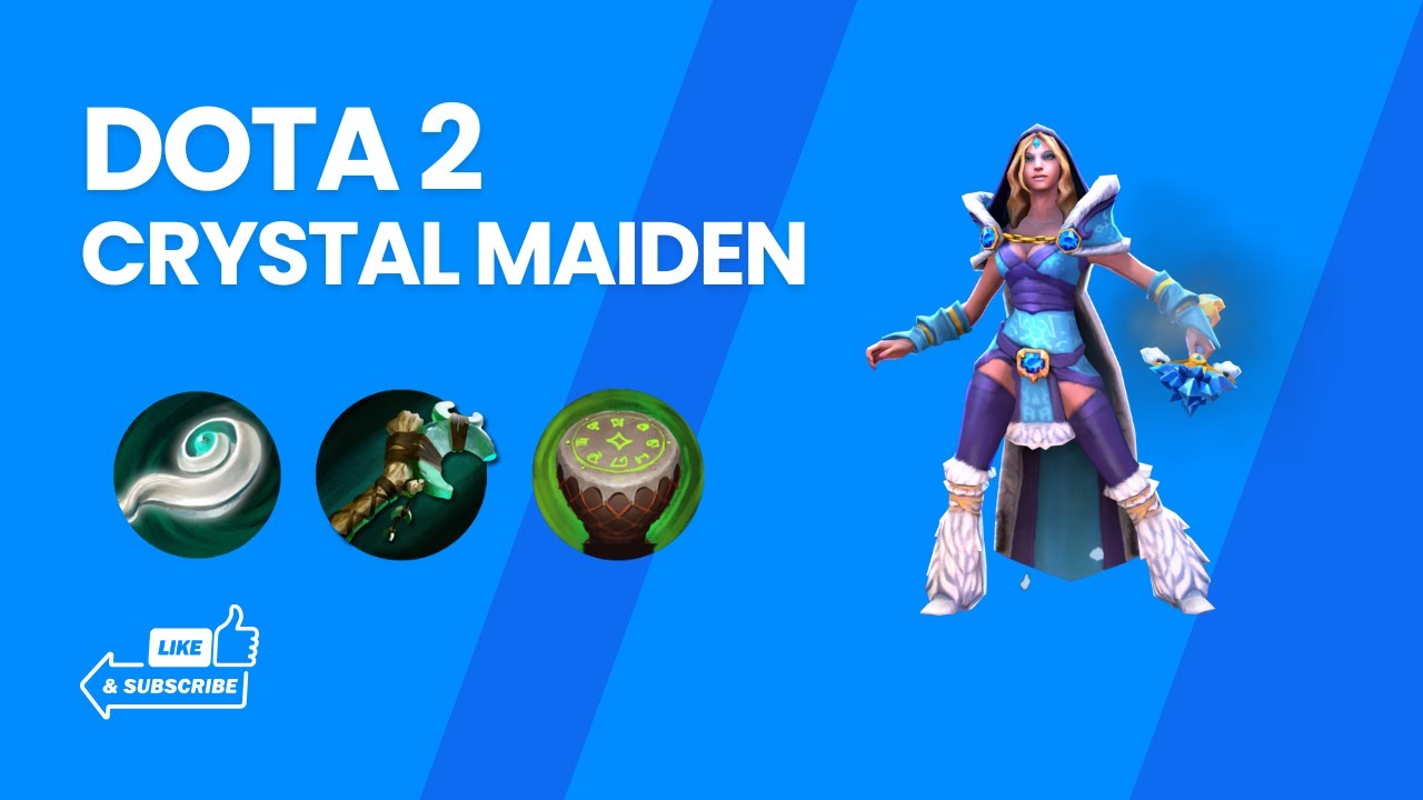 THE BRAVIEST RANGED CREEP IN DOTA | CRYSTAL MAIDEN ( Dota 2 Highlights #561 )