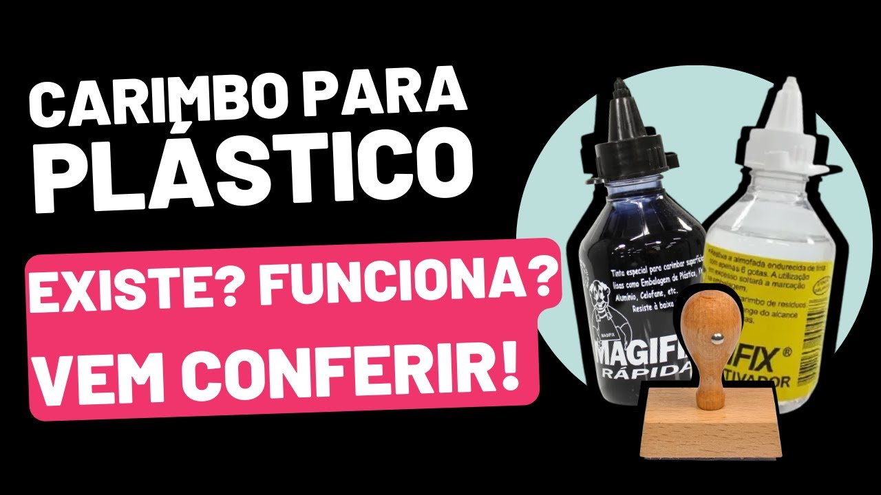 Carimbo para Plástico: Como carimbar sacolas plásticas? Principais dúvidas!