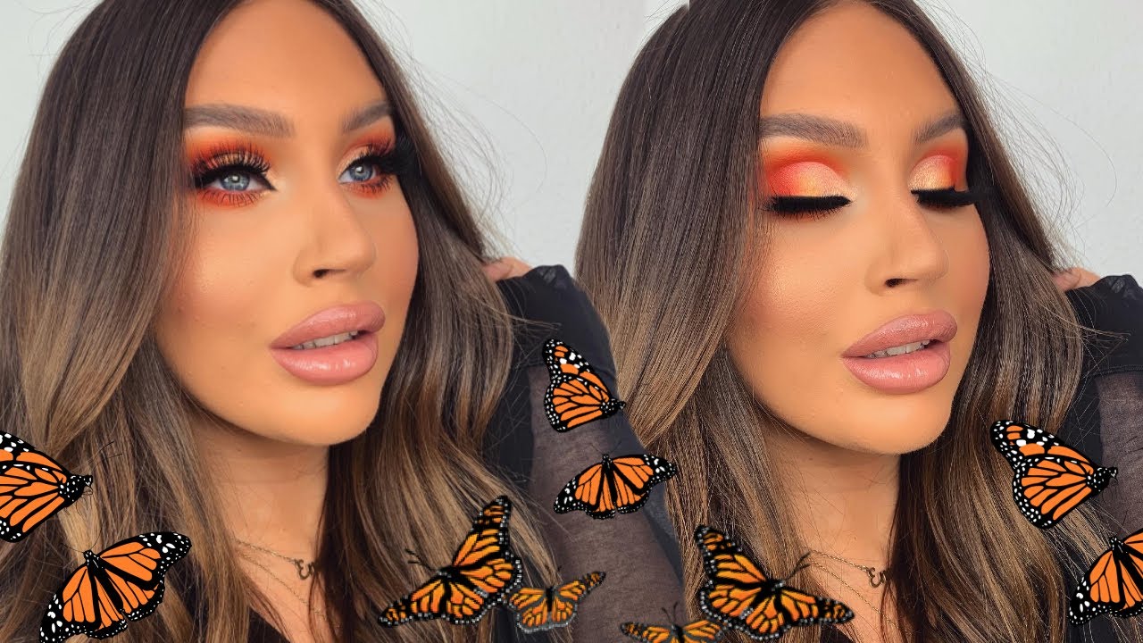 Norvina Vol. 3 Yellow, Gold And Orange Cut Crease | Makeup Tutorial