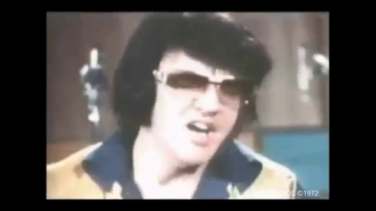 Elvis Presley fra 1972  i  RCA Studio A  Hollywood